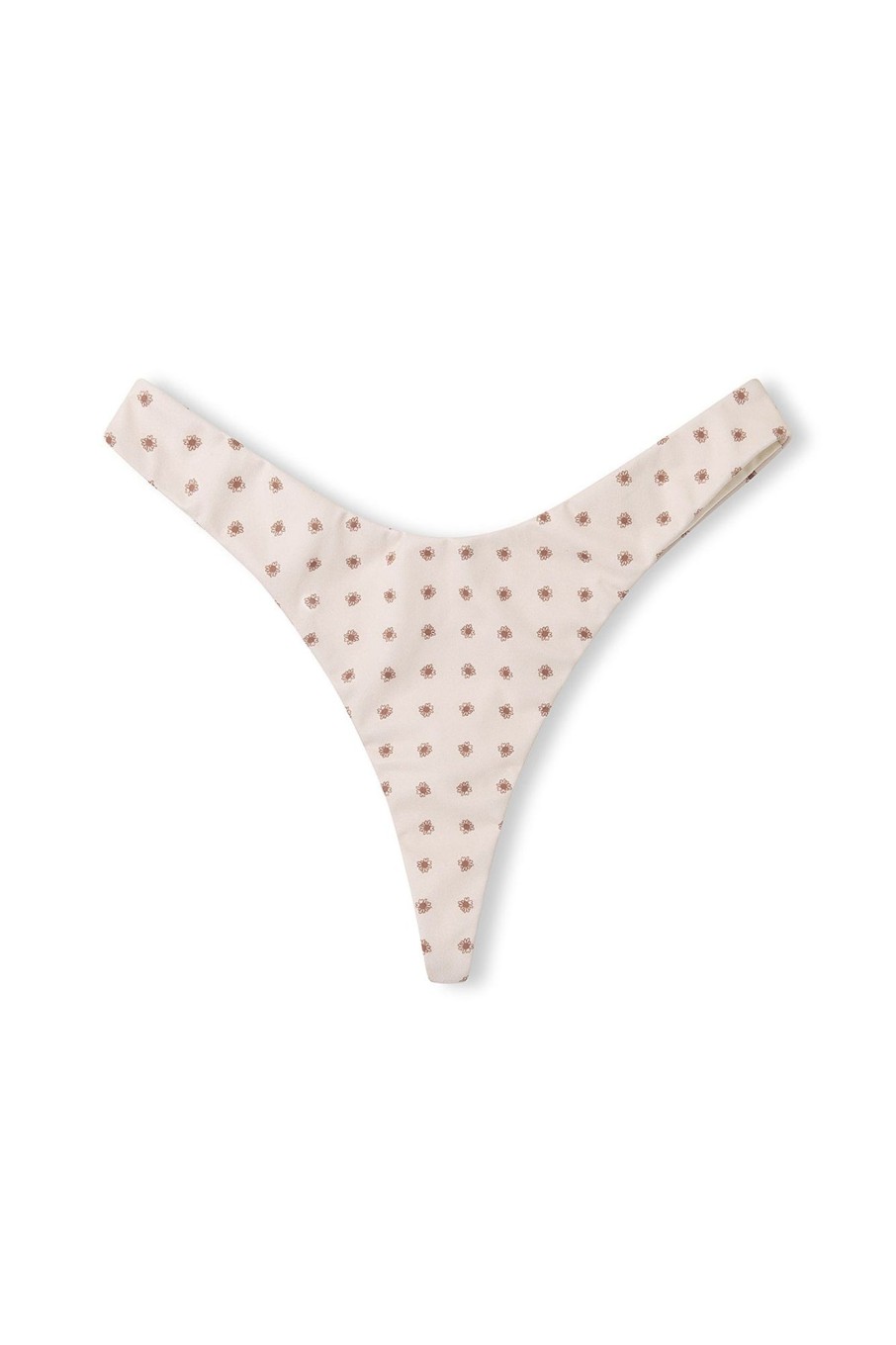 Swim Zulu & Zephyr | Stone Daisy Curve Thong