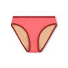 Swim Zulu & Zephyr | Mini Scoop Bikini Bottom - Coral