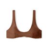 Swim Zulu & Zephyr | Signature Crop Bralette Top - Acorn