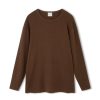 Apparel Zulu & Zephyr | Signature Rib Knit Top - Chocolate