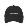 Accessories Zulu & Zephyr | Zulu & Zephyr Canvas Cap - Black