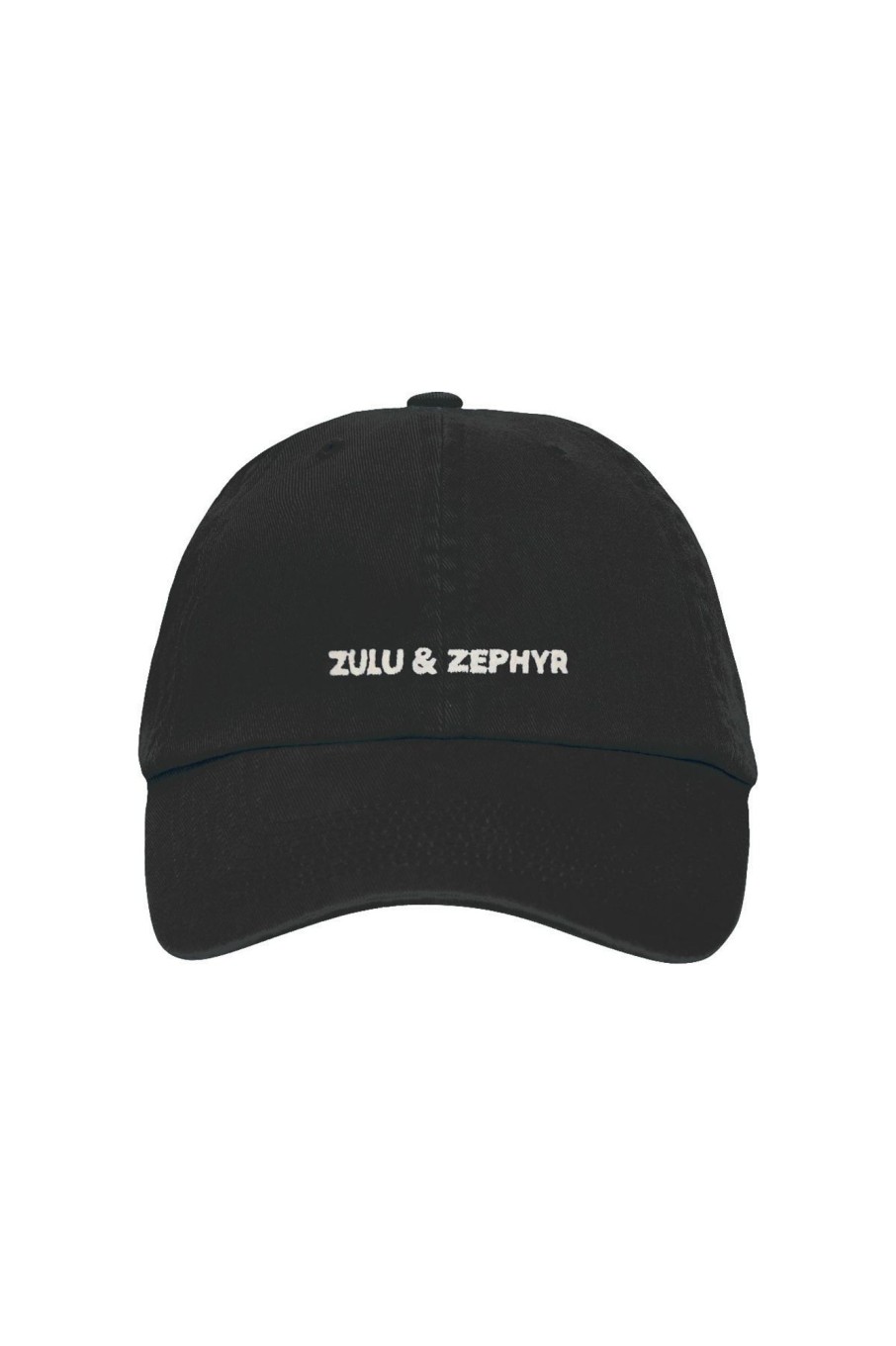 Accessories Zulu & Zephyr | Zulu & Zephyr Canvas Cap - Black