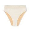 Swim Zulu & Zephyr | Signature High Waisted Brief - Coconut