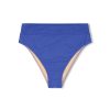 Swim Zulu & Zephyr | Signature High Waisted Brief - Deep Blue