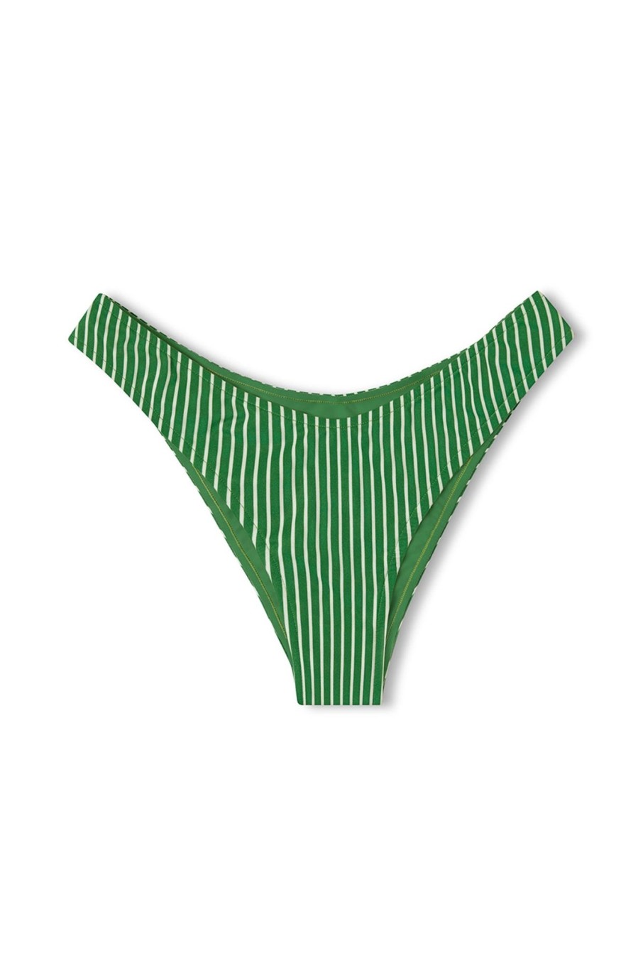 Swim Zulu & Zephyr | Pine Pinstripe Curve Brief