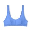 Swim Zulu & Zephyr | Signature Waistband Bralette Top - Bay Blue