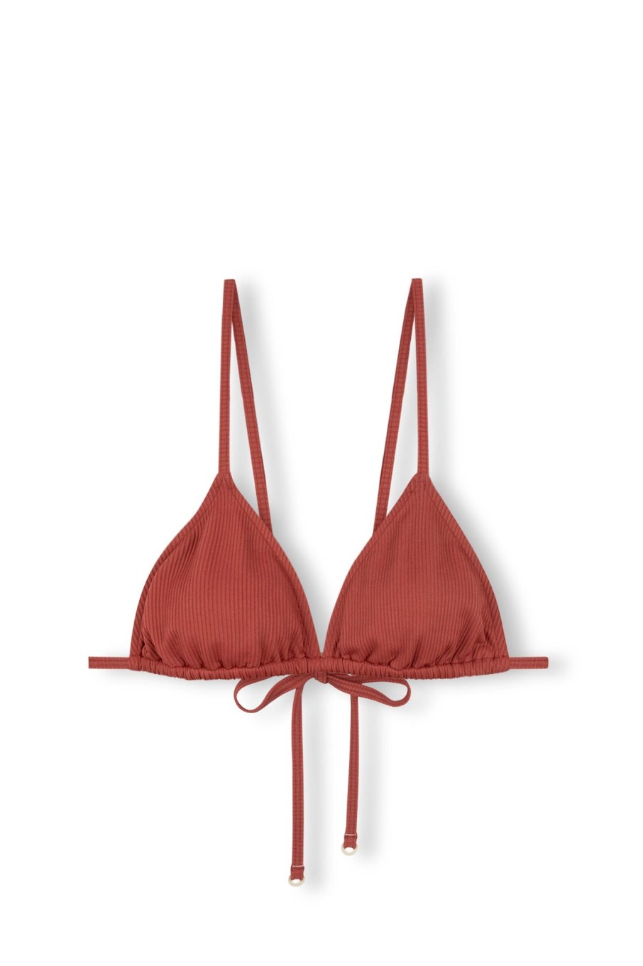 Swim Zulu & Zephyr | Signature Triangle Top - Earth Red