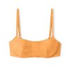 Swim Zulu & Zephyr | Signature Bralette Top - Tangerine