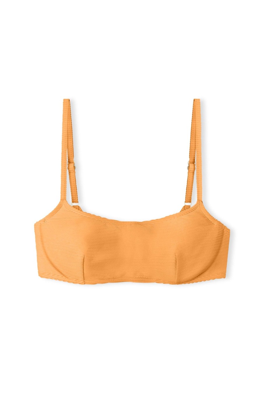 Swim Zulu & Zephyr | Signature Bralette Top - Tangerine