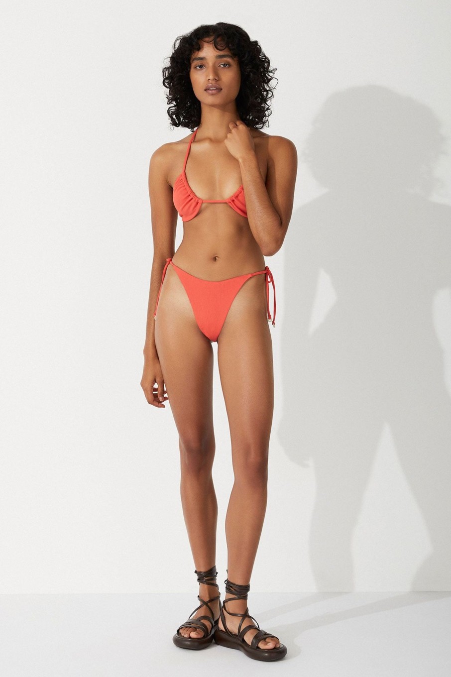 Swim Zulu & Zephyr | Chilli Curve Tie Thong Brief