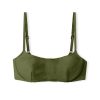 Swim Zulu & Zephyr | Signature Bralette Top - Khaki