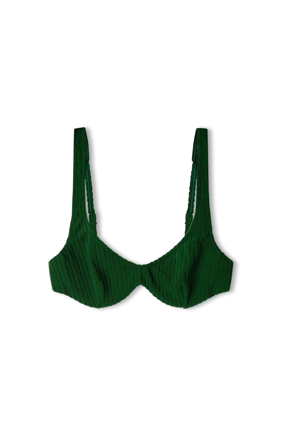 Swim Zulu & Zephyr | Pine Cord Towelling Bralette