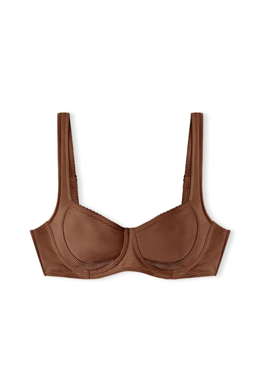 Swim Zulu & Zephyr | Signature Bra Cup Top - Acorn