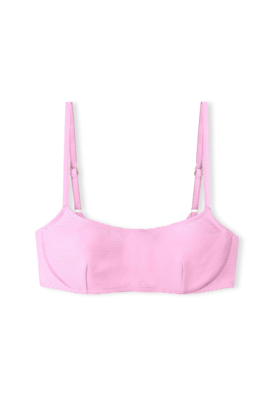 Swim Zulu & Zephyr | Signature Bralette Top - Sea Pink