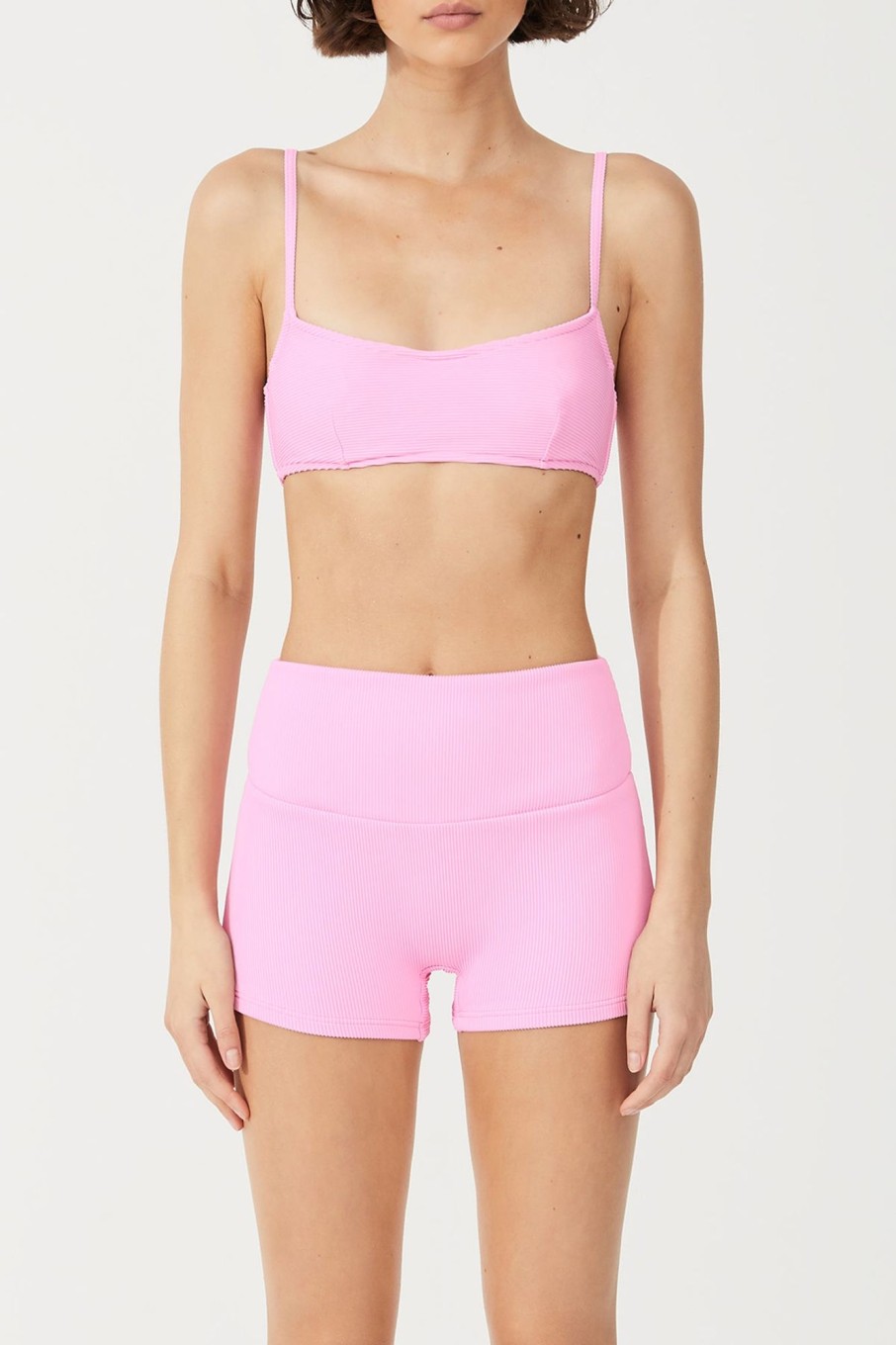 Swim Zulu & Zephyr | Signature Bralette Top - Sea Pink