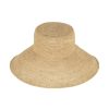 Accessories Zulu & Zephyr | Raffia Wide Brim Hat - Natural