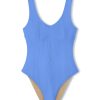 Swim Zulu & Zephyr | Signature Bralette One Piece - Bay Blue