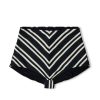 Swim Zulu & Zephyr | Black & Bone Stripe Refined Boy Short