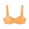 Swim Zulu & Zephyr | Signature Bra Cup Top - Tangerine