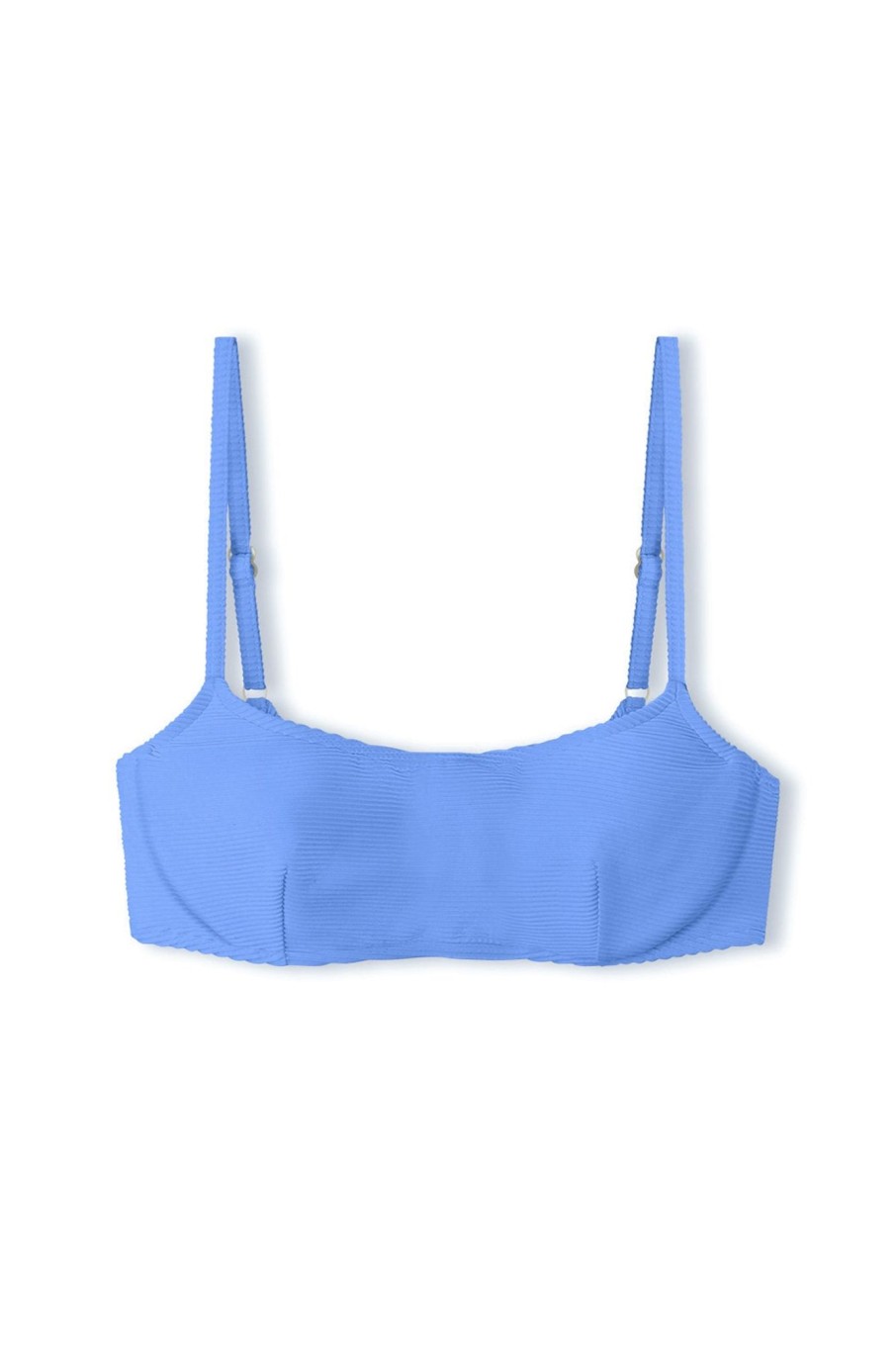 Swim Zulu & Zephyr | Signature Bralette Top - Bay Blue