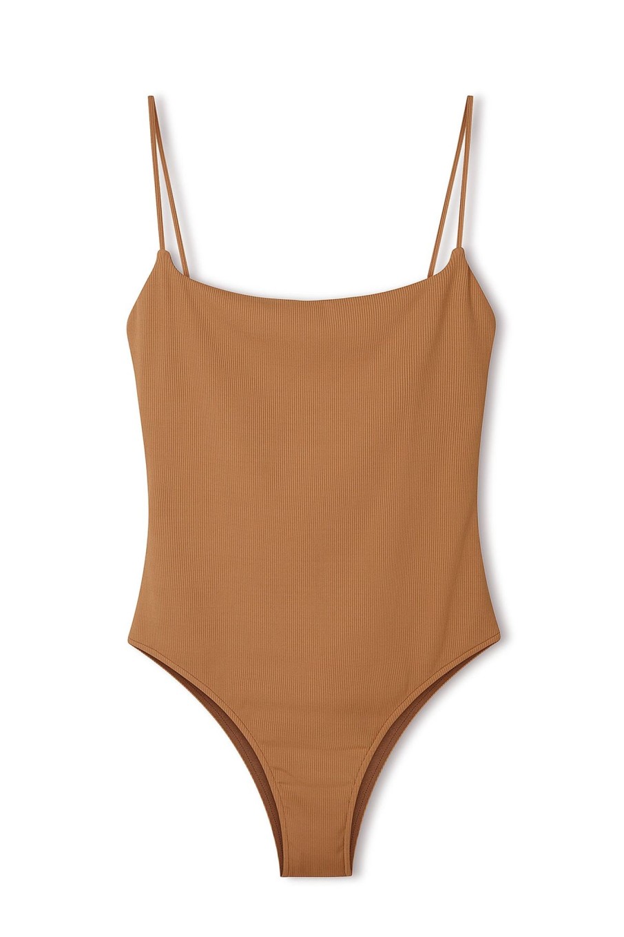 Swim Zulu & Zephyr | Almond Rib One Piece