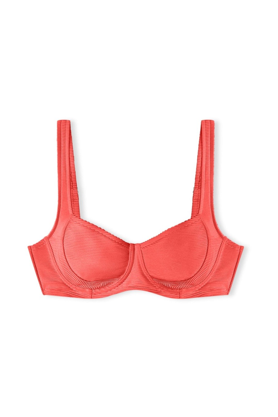 Swim Zulu & Zephyr | Signature Bra Cup Top - Cranberry