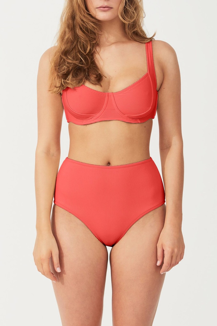 Swim Zulu & Zephyr | Signature Bra Cup Top - Cranberry