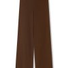 Apparel Zulu & Zephyr | Signature Rib Knit Pant - Chocolate