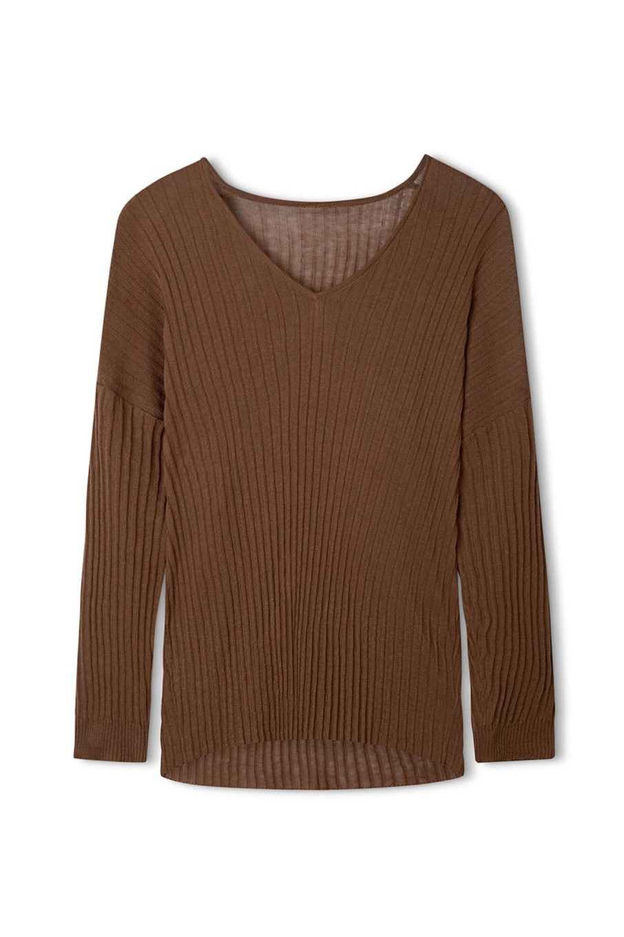 Apparel Zulu & Zephyr | Ribbed Knit Top - Earth