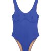 Swim Zulu & Zephyr | Signature Bralette One Piece - Deep Blue