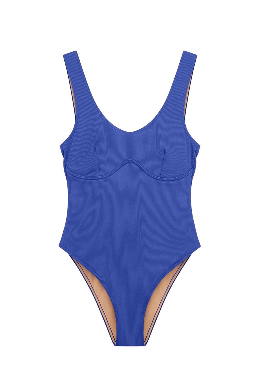 Swim Zulu & Zephyr | Signature Bralette One Piece - Deep Blue