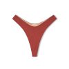 Swim Zulu & Zephyr | Signature Thong Brief - Earth Red