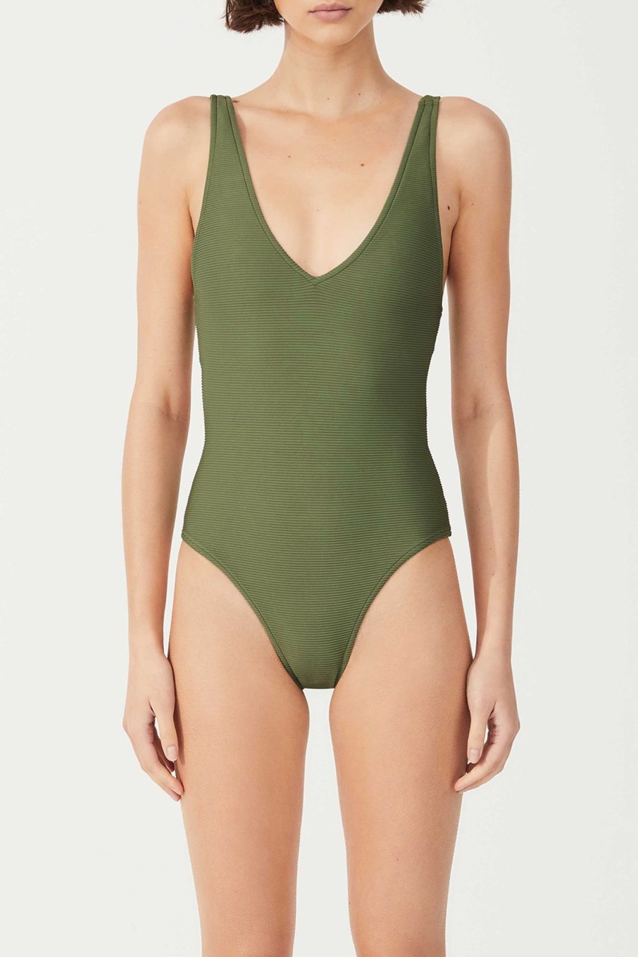 Swim Zulu & Zephyr | Signature Bikini One Piece - Khaki