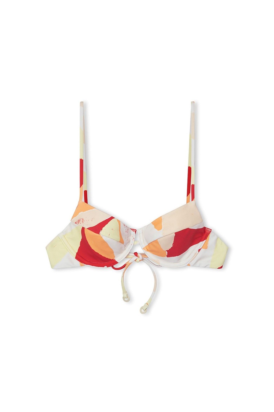 Swim Zulu & Zephyr | Sunset Tile Balconette Bra Cup