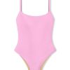 Swim Zulu & Zephyr | Signature Simple One Piece - Sea Pink