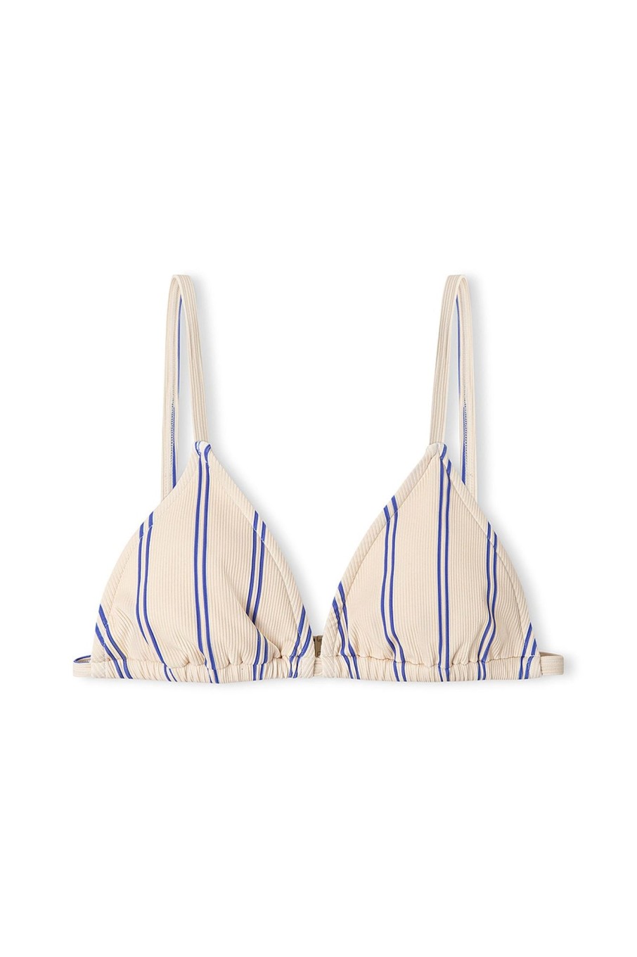 Swim Zulu & Zephyr | Marine Twin Stripe Rib Triangle