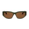 Accessories Zulu & Zephyr | Zulu & Zephyr X Local Supply - Oval Sunglasses - Olive