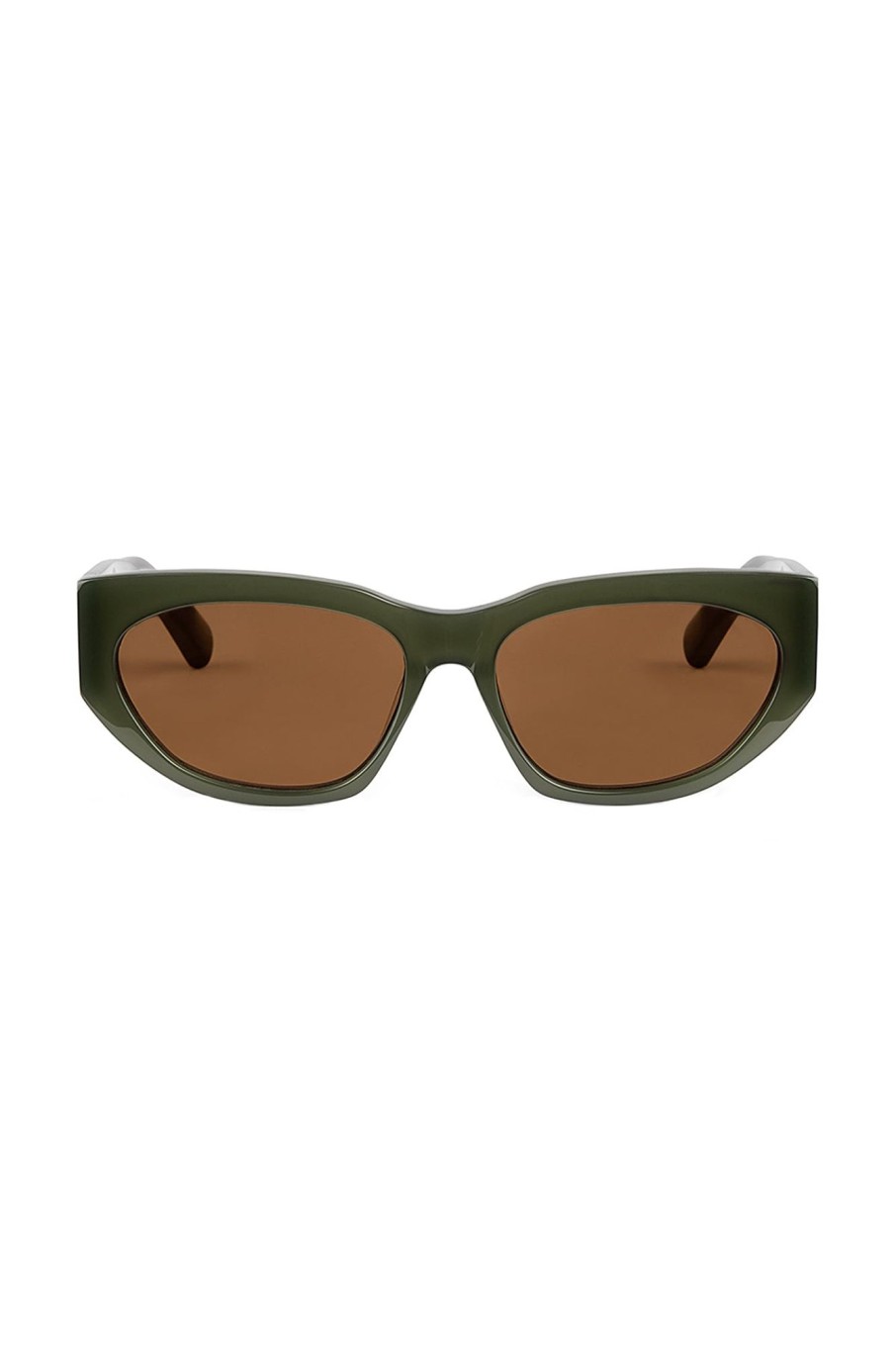 Accessories Zulu & Zephyr | Zulu & Zephyr X Local Supply - Oval Sunglasses - Olive