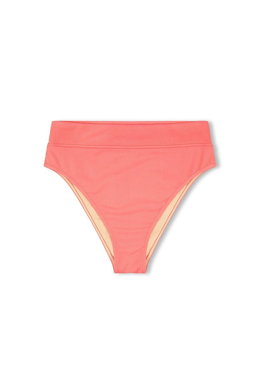 Swim Zulu & Zephyr | Signature High Waisted Brief - Coral