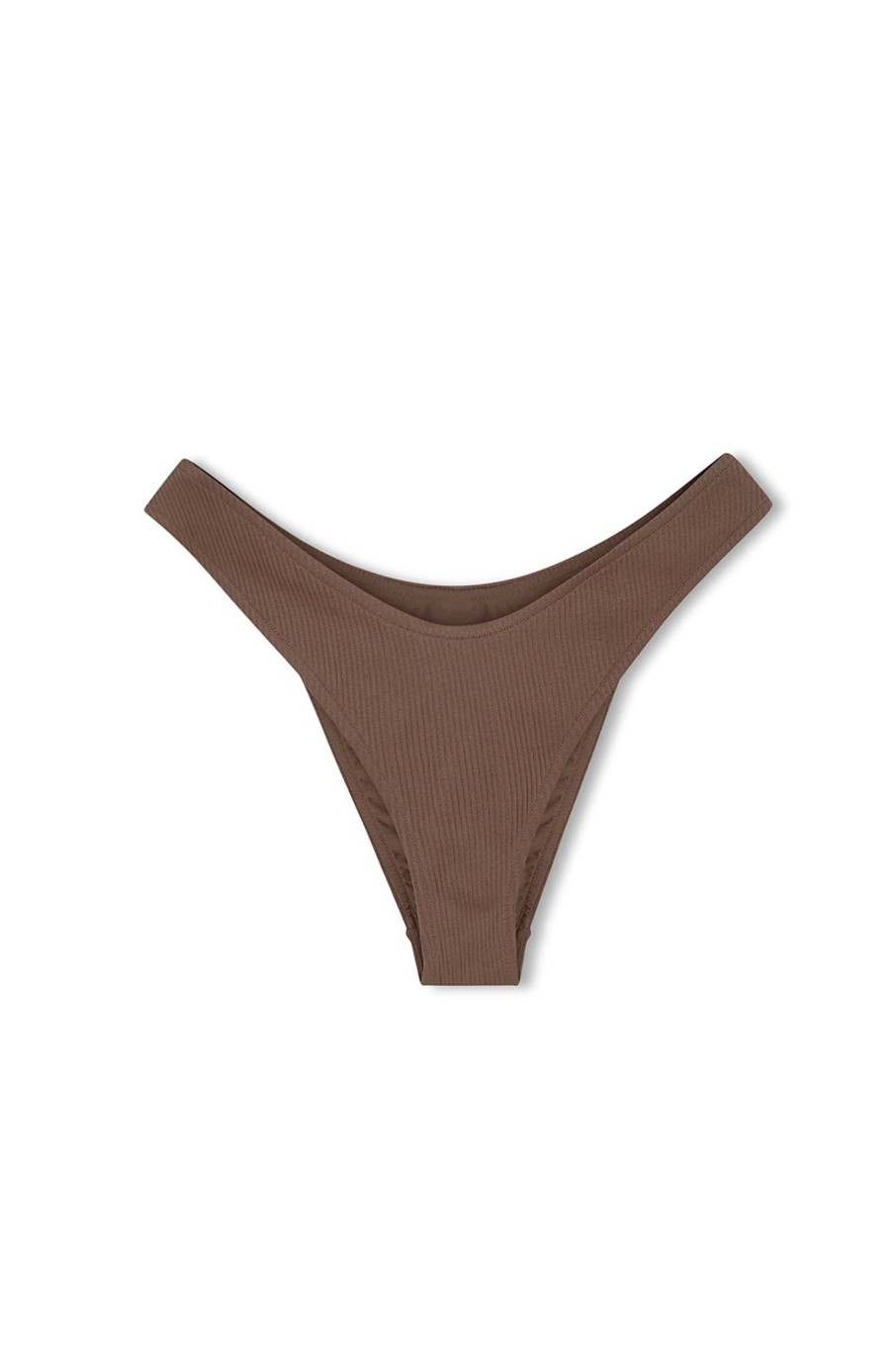 Swim Zulu & Zephyr | Chocolate Rib Curve Brief