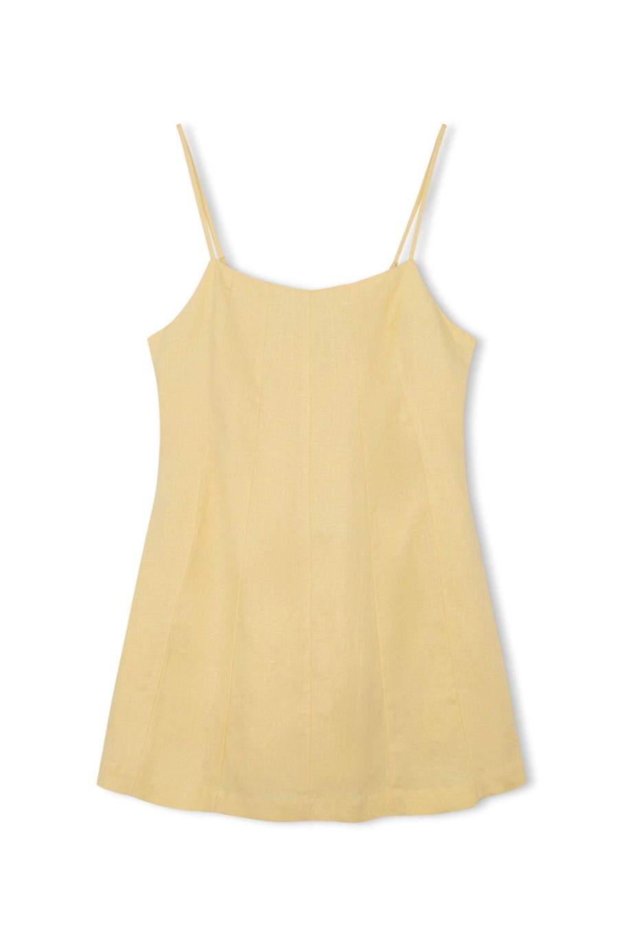 Apparel Zulu & Zephyr | Butter Panelled Linen Dress