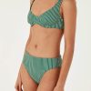 Swim Zulu & Zephyr | Pine Pinstripe Waisted Brief