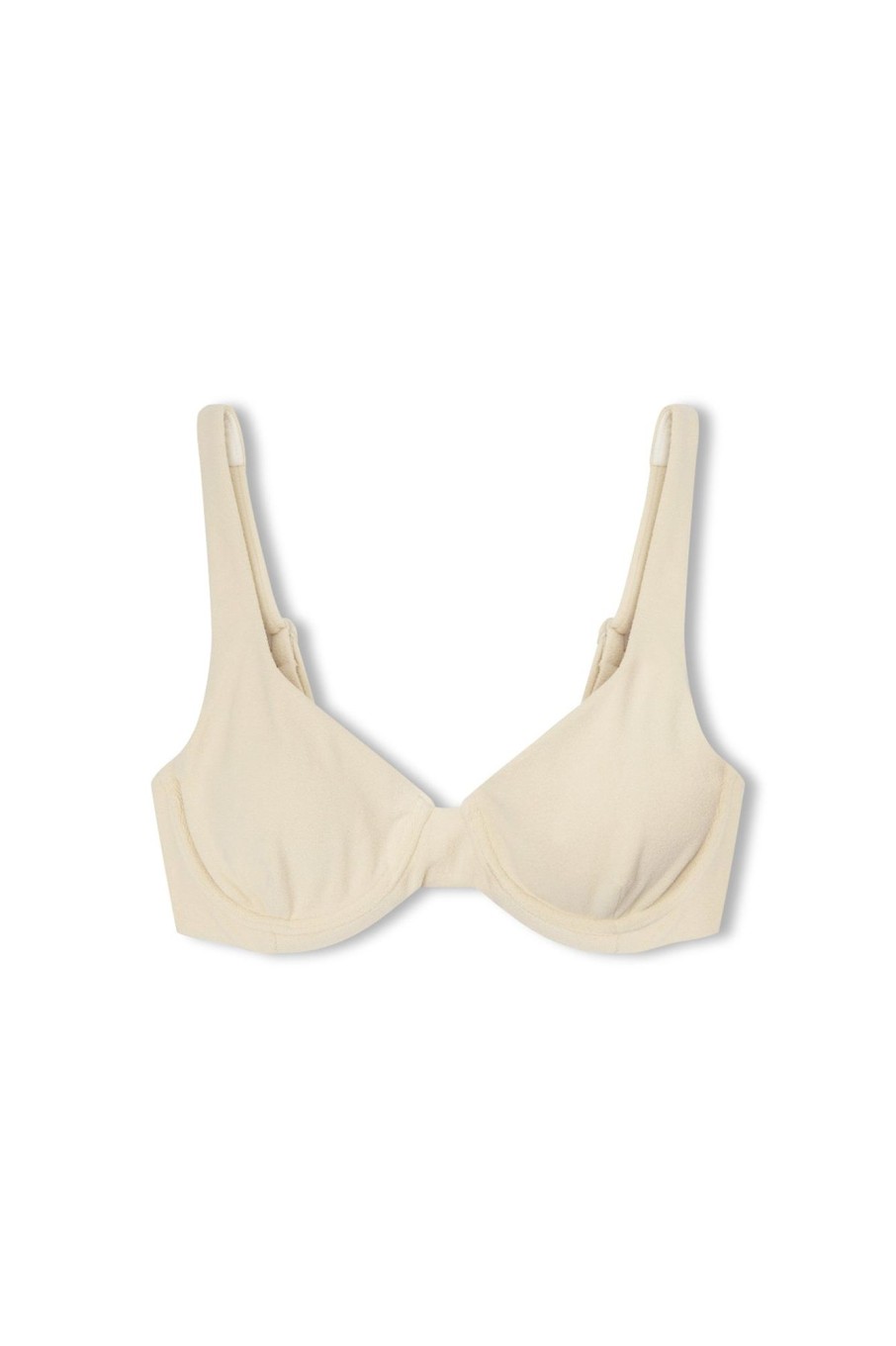 Swim Zulu & Zephyr | Sand Towelling Bra Cup Top