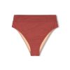 Swim Zulu & Zephyr | Signature High Waisted Brief - Earth Red