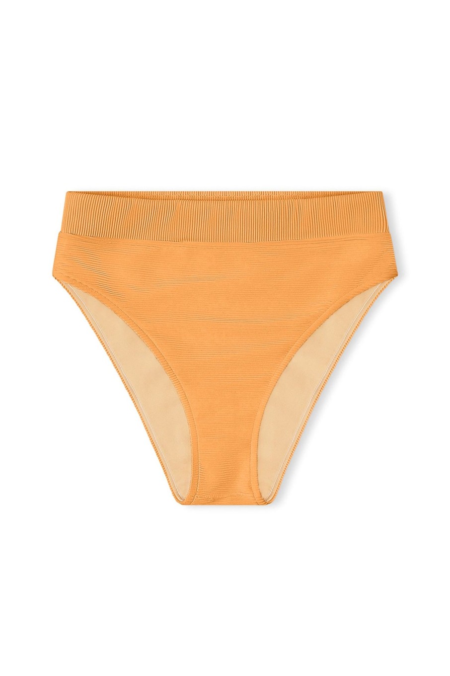 Swim Zulu & Zephyr | Signature High Waisted Brief - Tangerine