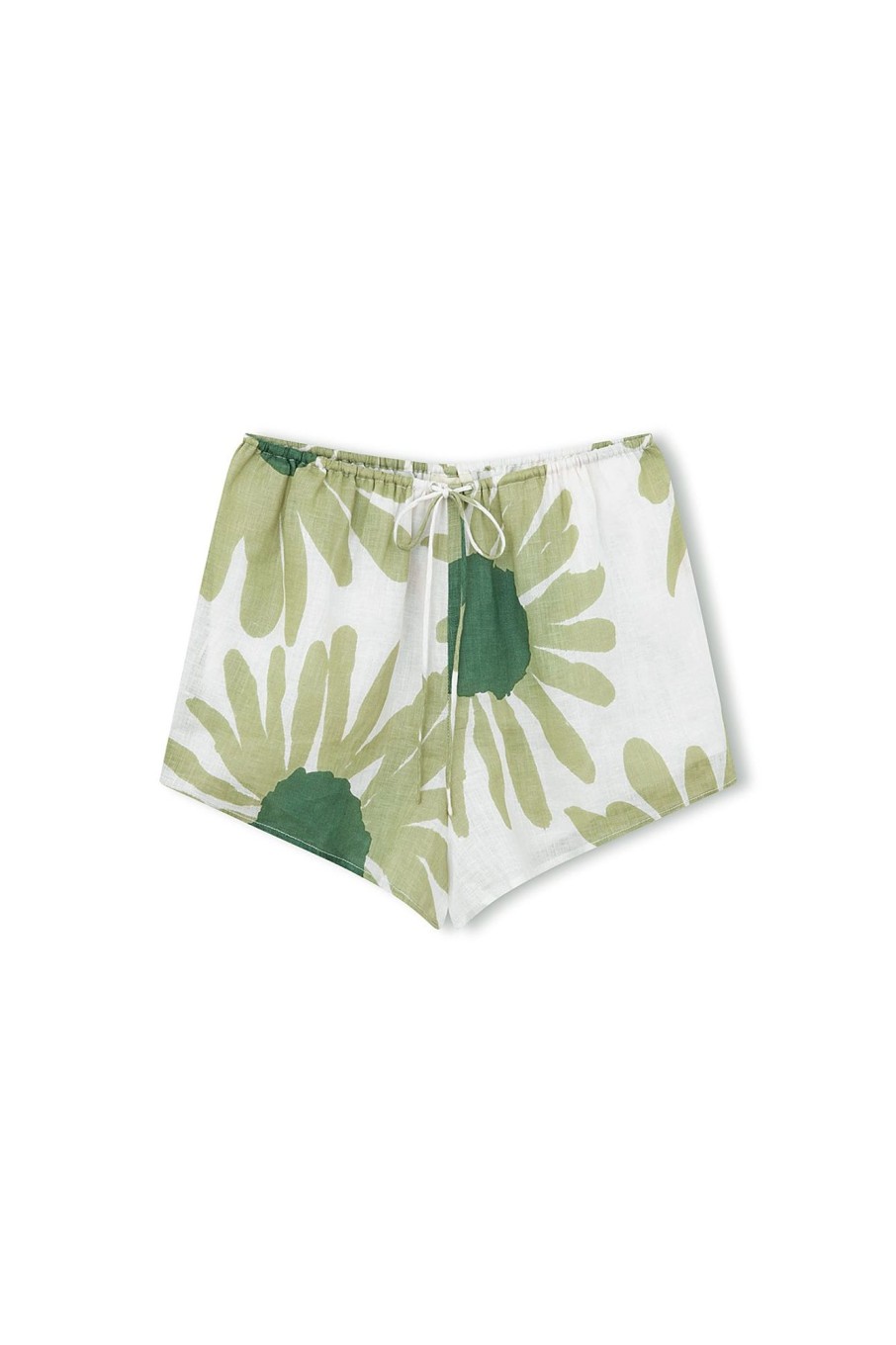 Apparel Zulu & Zephyr | Aloe Flower Linen Short