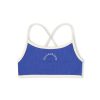 Swim Zulu & Zephyr | Mini Rib Logo Bikini Top - Deep Blue