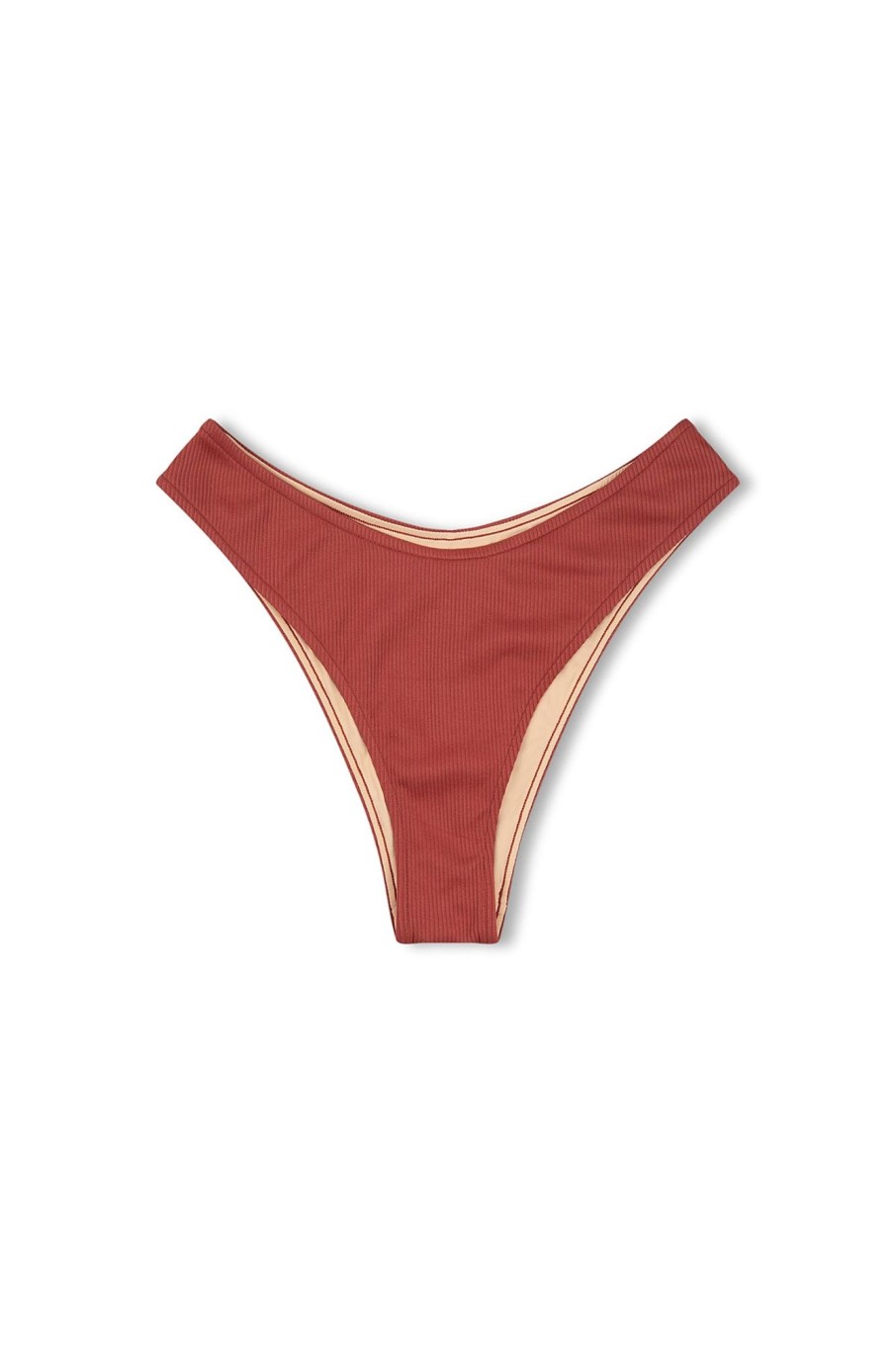 Swim Zulu & Zephyr | Signature Curve Brief - Earth Red