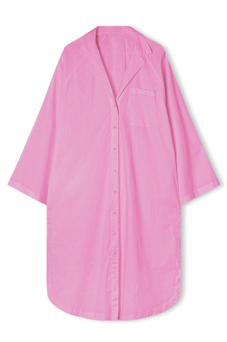 Apparel Zulu & Zephyr | Signature Shirt Dress - Sea Pink