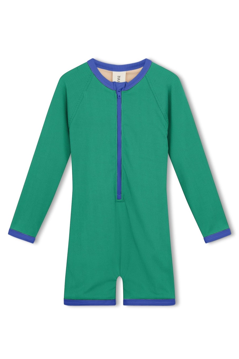 Swim Zulu & Zephyr | Mini Rib Surf Suit - Emerald